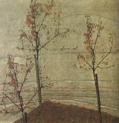 Autumn Trees, Egon Schiele